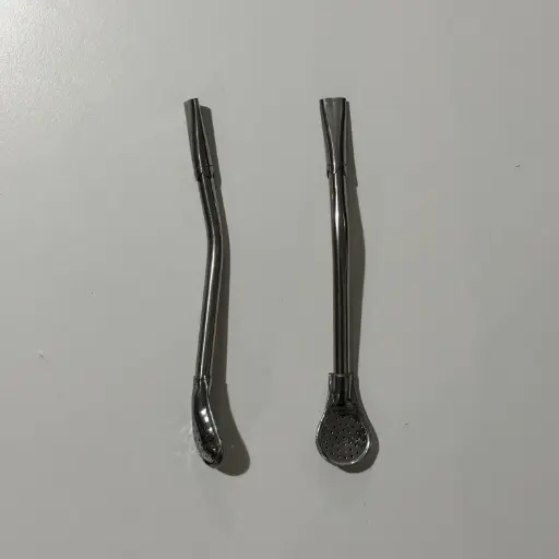 Bombilla de acero inoxidable Pico de loro corona