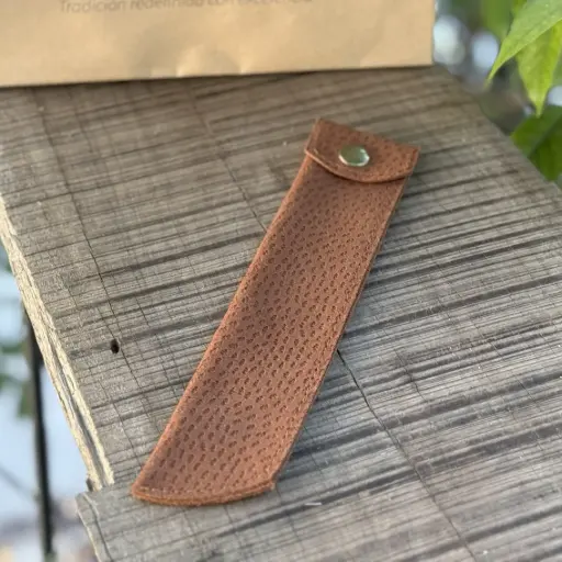 Bombillero cuero de carpincho 