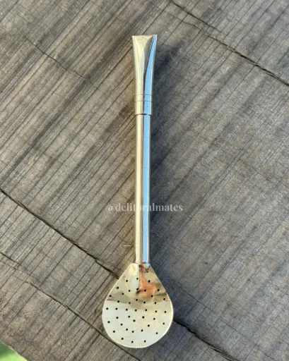 Bombilla dulcerita de alpaca